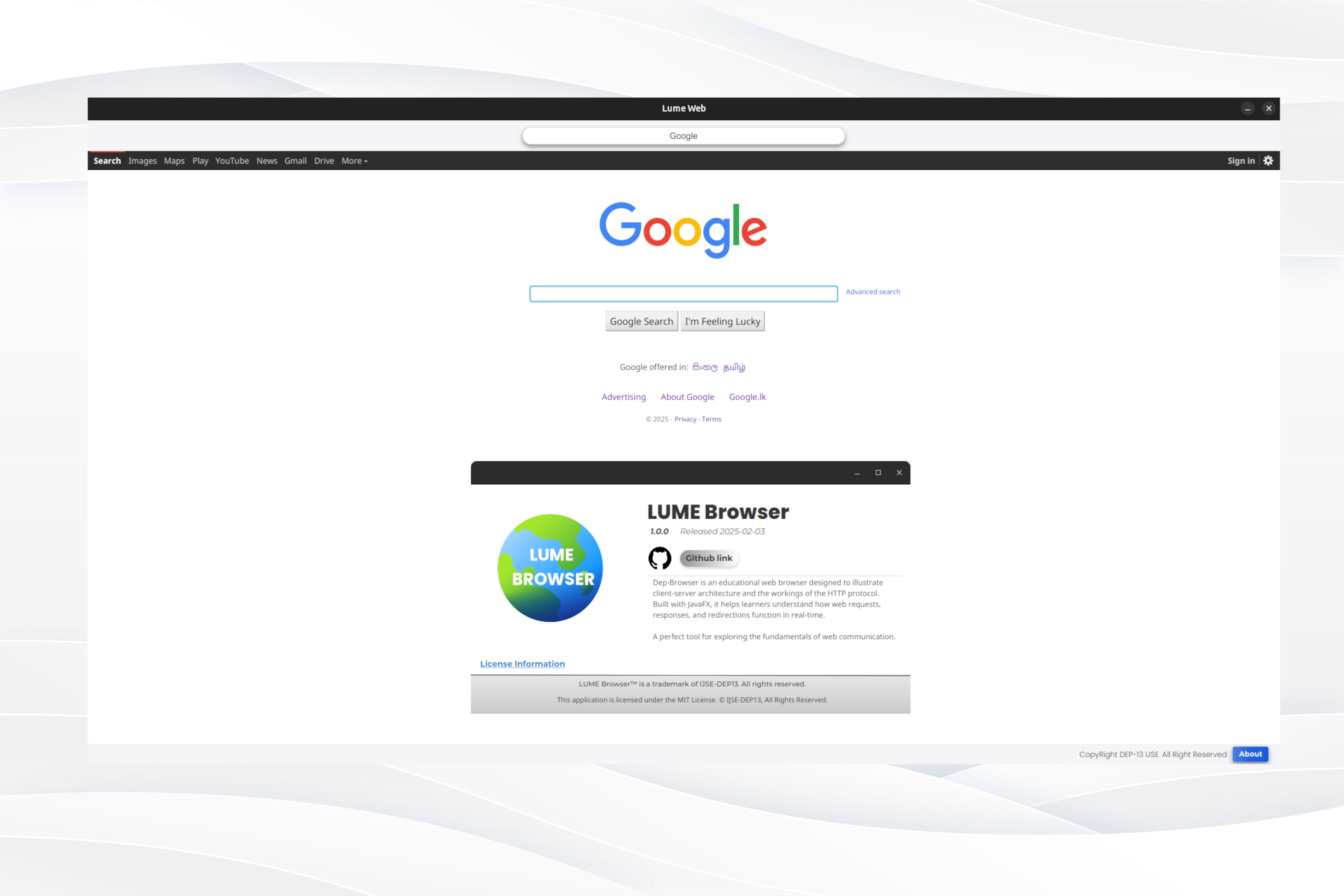 Lume Web Browser