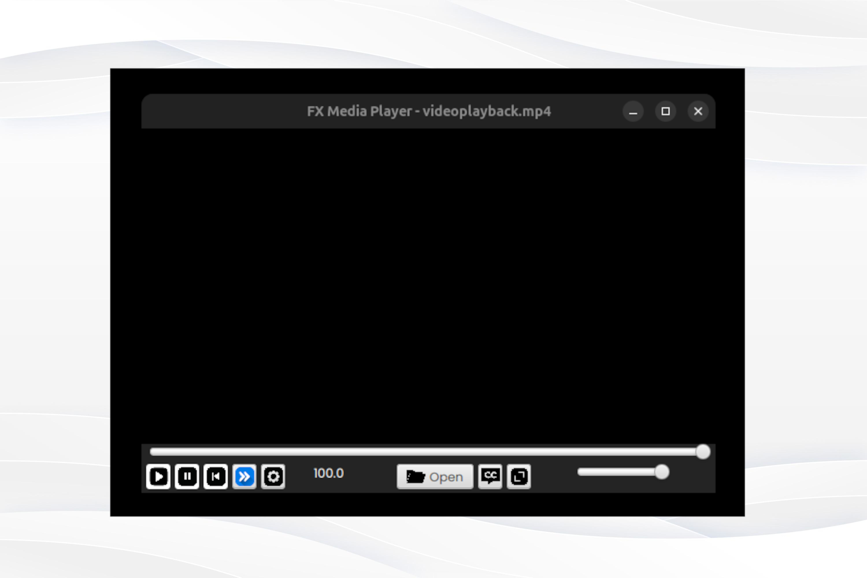 Media Player Desktop App